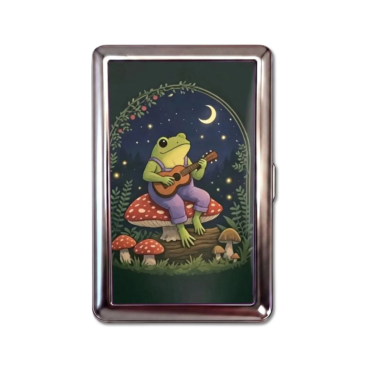 Vintage Style Zinc Alloy Multi-Functional Card and Cash Holder Box teemdrop
