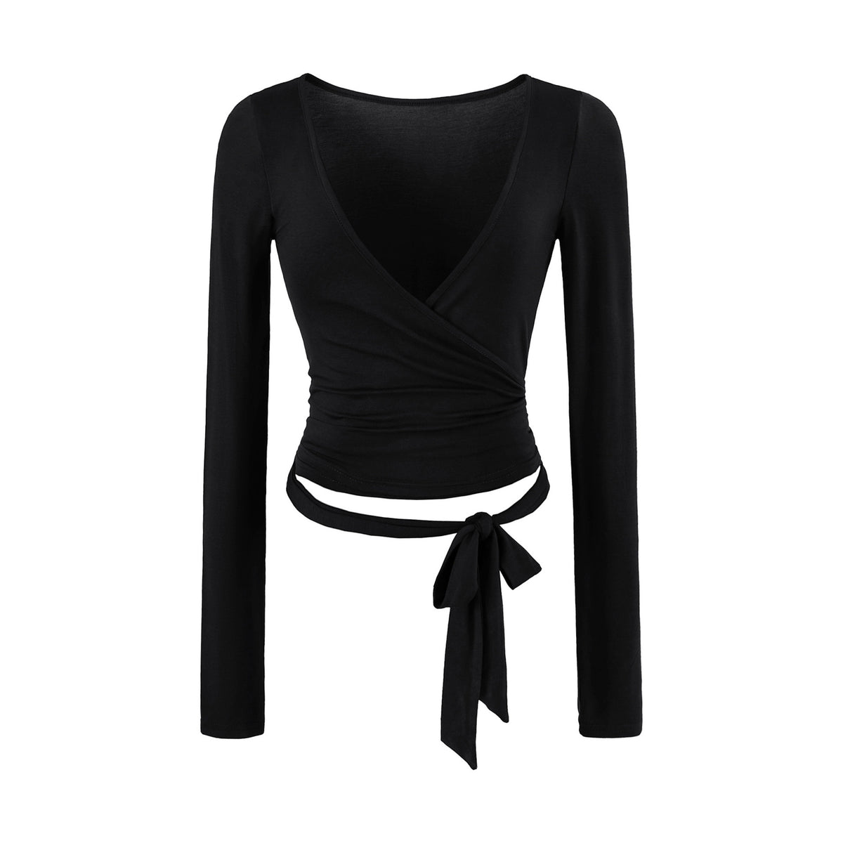 Crossover strap cardigan teemdrop