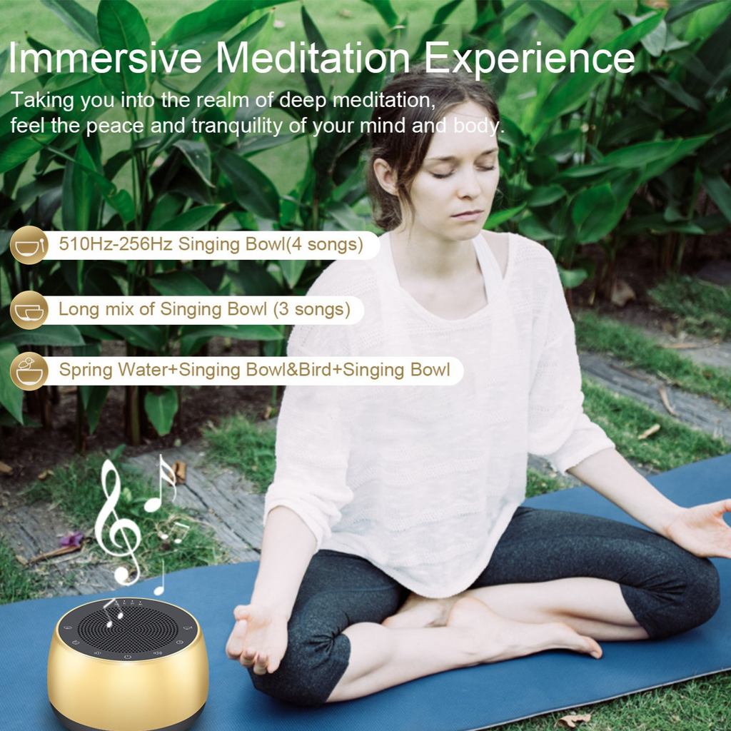 Meditation Timer Electronic Singing Bowl Sound Machine