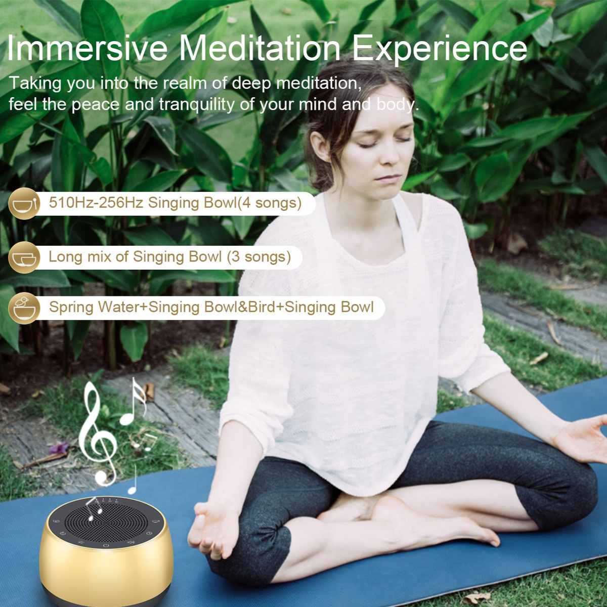 Meditation Timer Electronic Singing Bowl Sound Machine