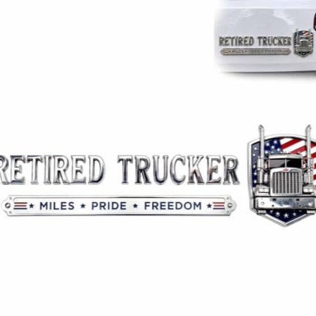 Patriotic Flag Eagle Metal Car Emblem Decal Sticker teemdrop