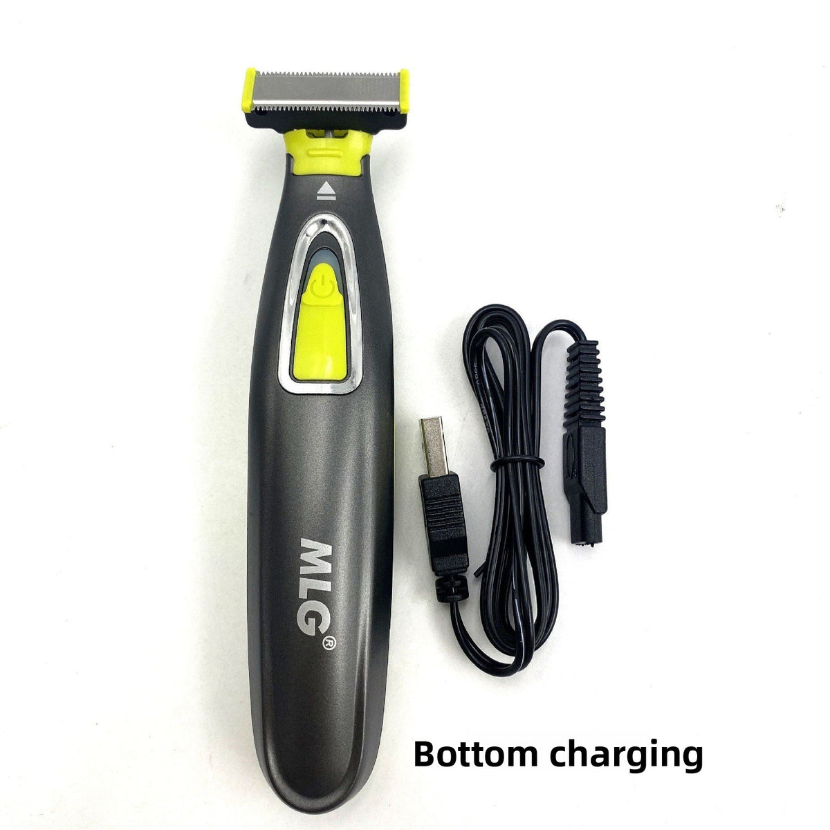Double-edge toothbrush hair trimmer