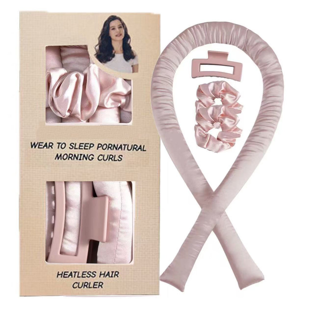 Lazy Man Artifact Hairpin Hairband Set Big Wave Curler teemdrop