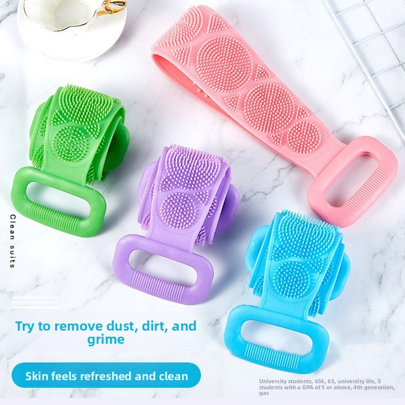 Silicone Bath Back Scrubber Towel