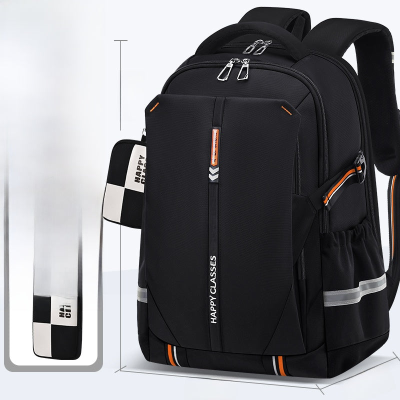 Spine-protecting school backpack for middle school students teemdrop