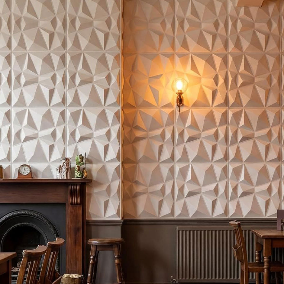 3D Textured PVC Wall Panel