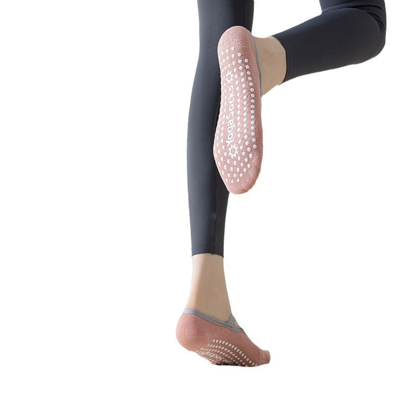 Women's Seamless Silicone Grip Yoga Pilates Socks