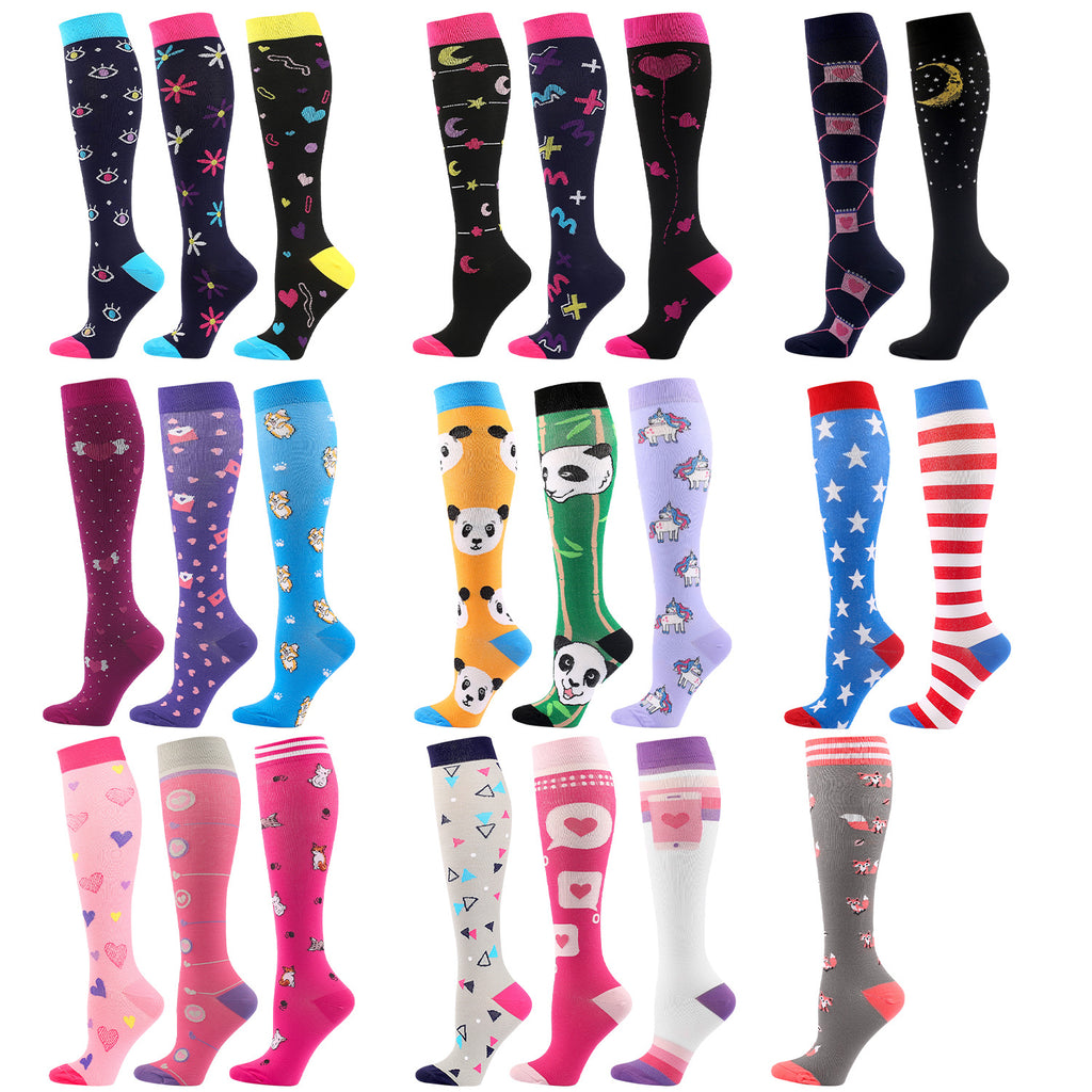 Outdoor sports compression socks teemdrop