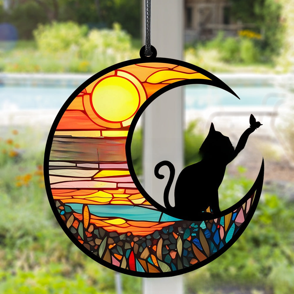 Dog Cat Window Hanging Ornament Personalized Gift