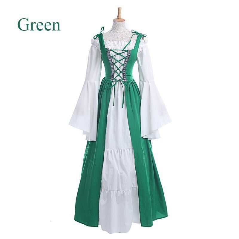 Medieval Court Two-Piece Performance Dress