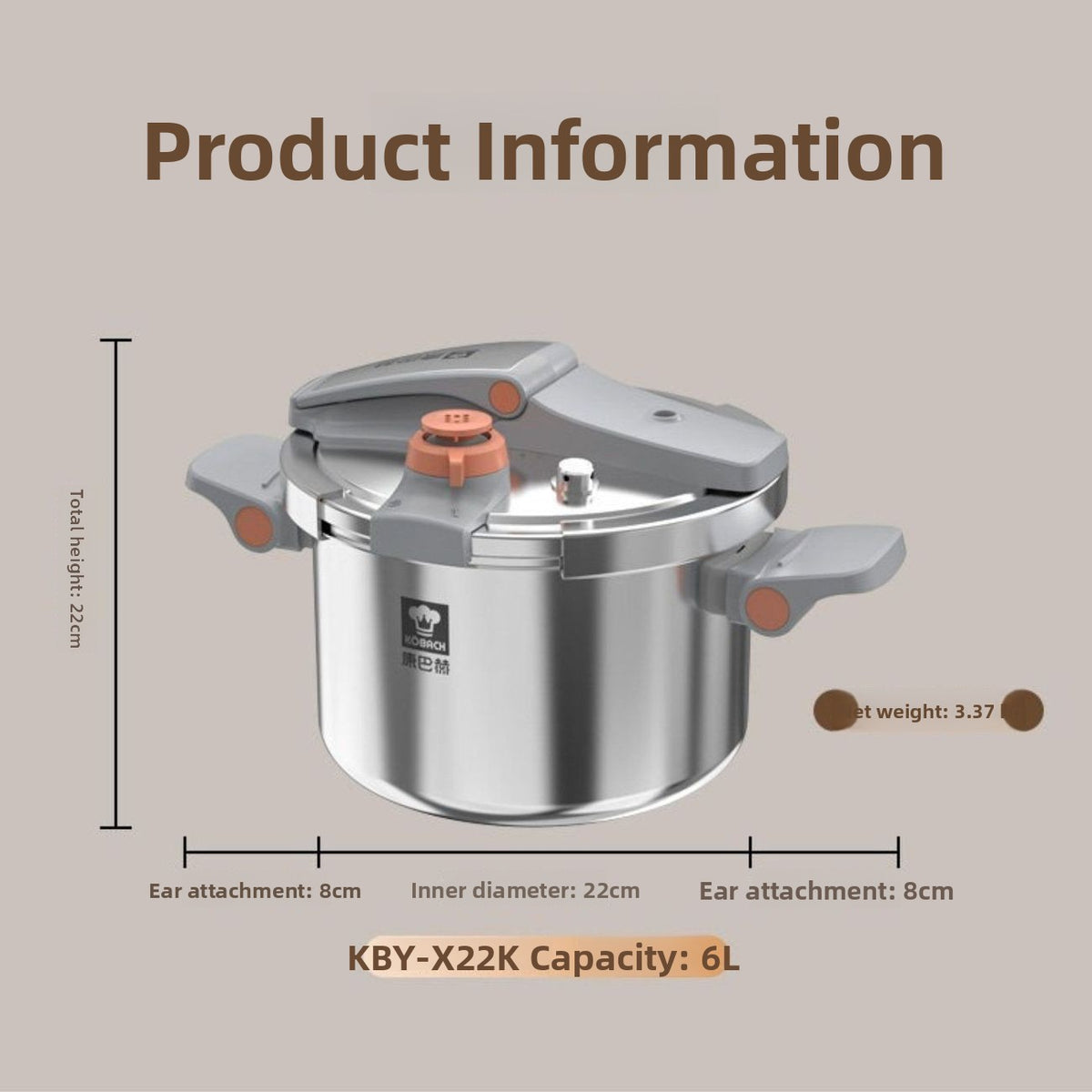 New type of household pressure cooker teemdrop