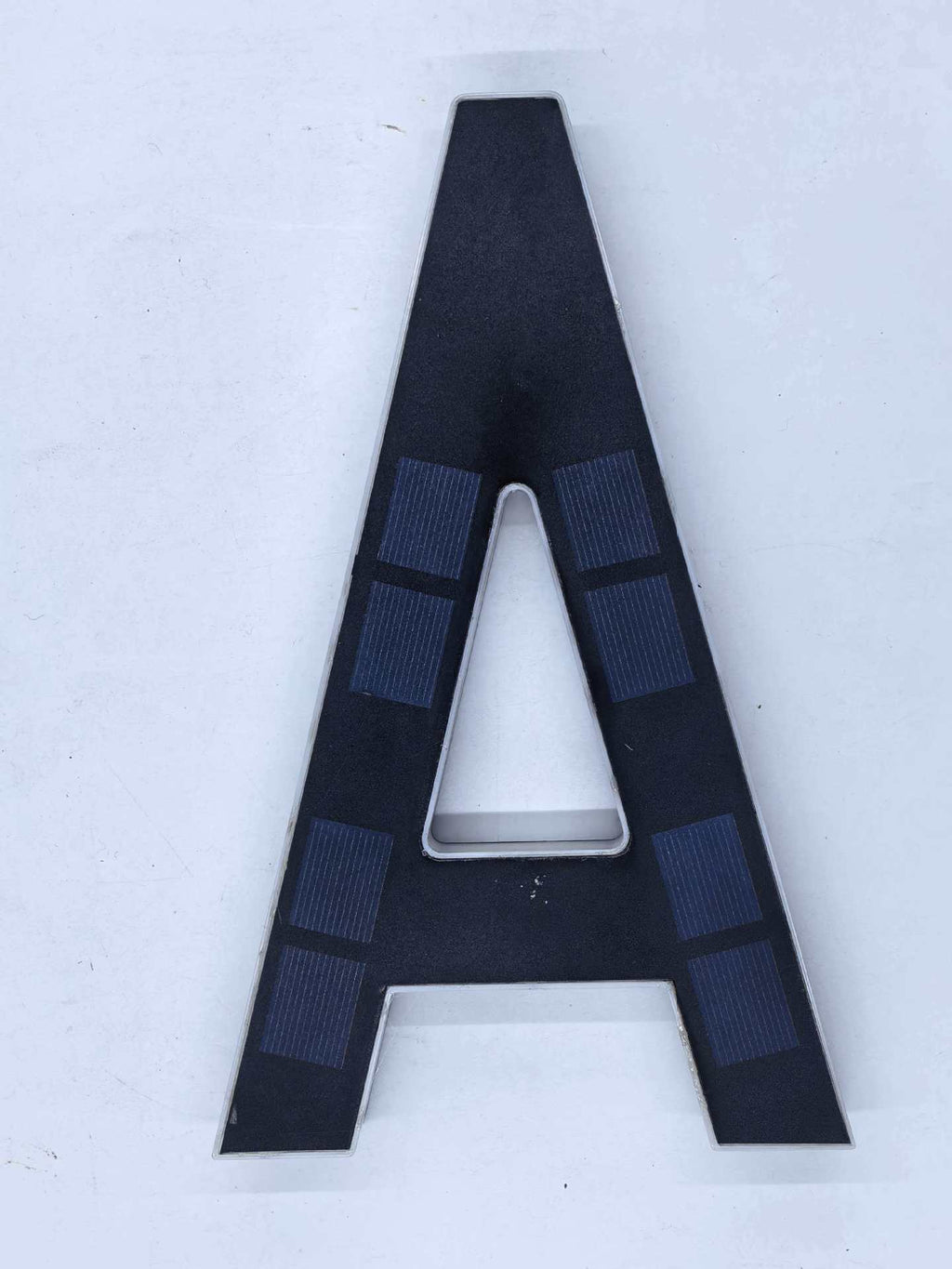 Solar-powered door sign teemdrop