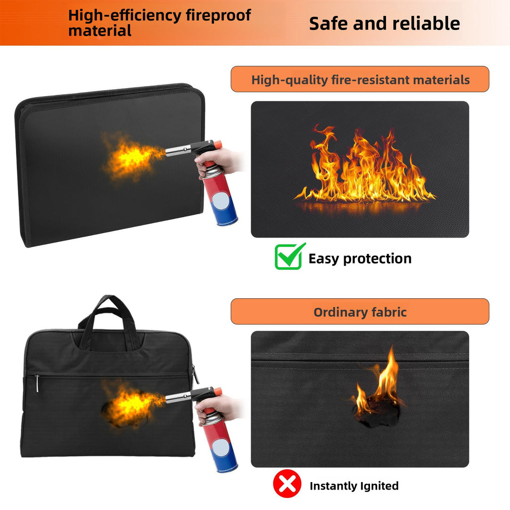 Fireproof Waterproof Expandable File Organizer
