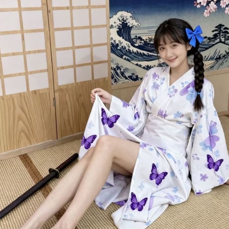 Kimono girl yukata