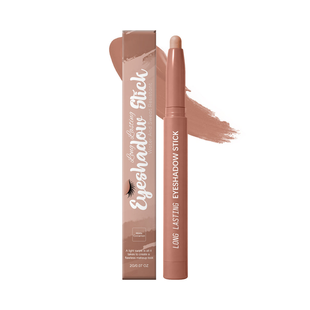 Long-Lasting Silky Smooth Pearl and Matte Eyeshadow Stick 2g For Daily Makeup
