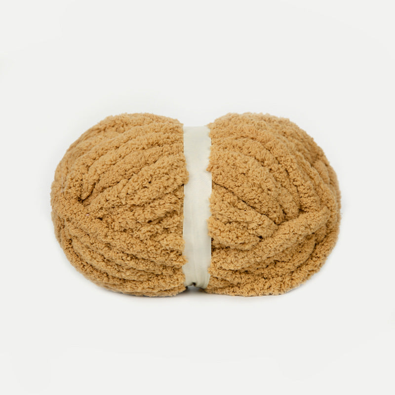 Thick Woolen Ribbon Yarn for Hand Knitting