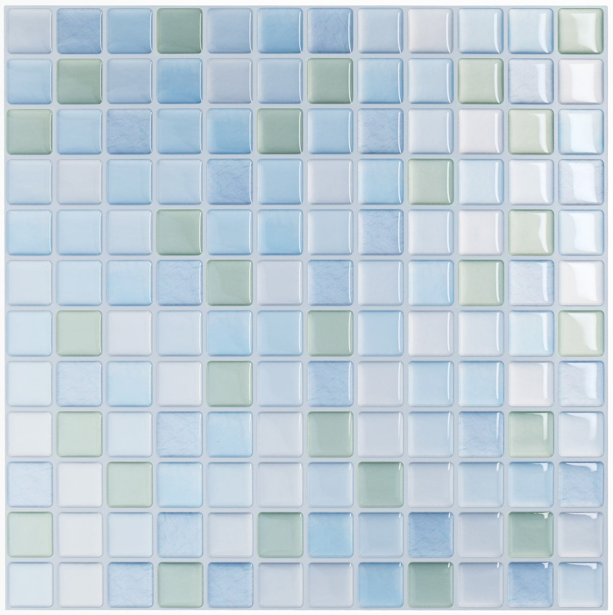 3D Self-Adhesive PET Mosaic Tile Wall Sticker for Home Decoration teemdrop