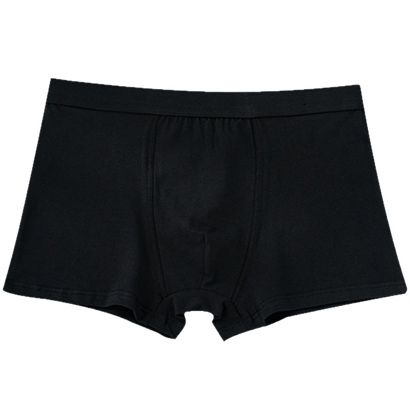 Men's Pure Cotton Antibacterial Loose Boxer Briefs