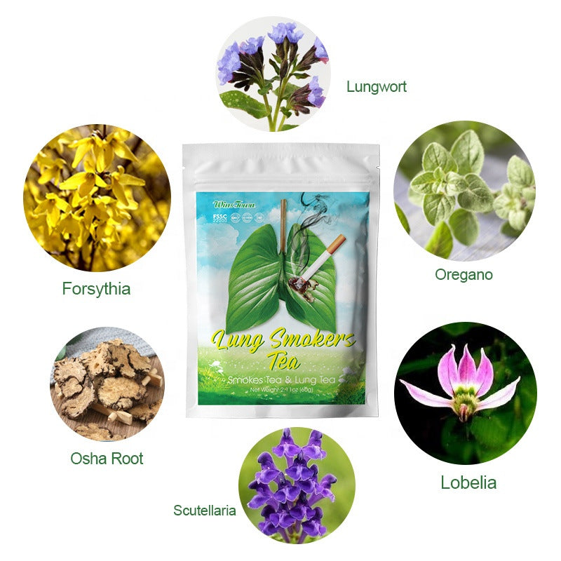 Breathing Health Herbal Tea teemdrop