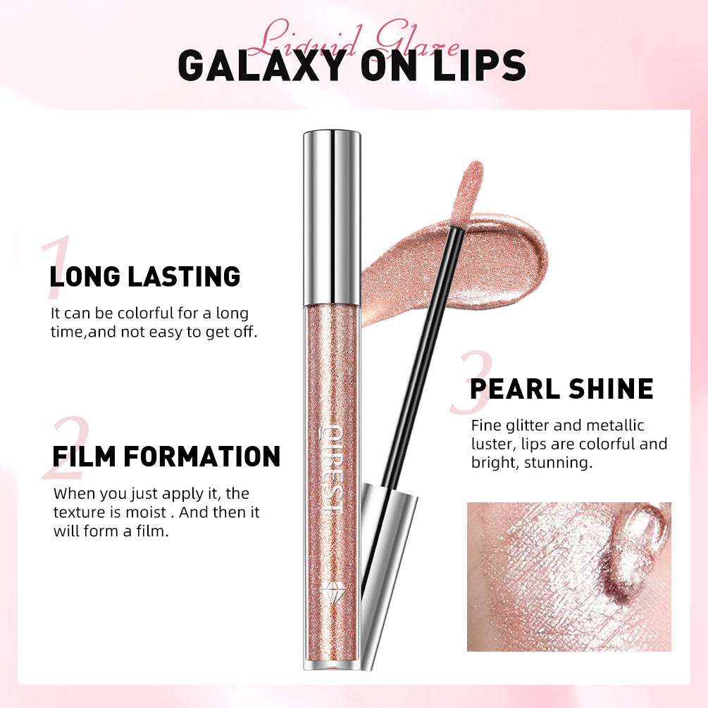 Long-lasting and non-sticky lip and cheek makeup gloss