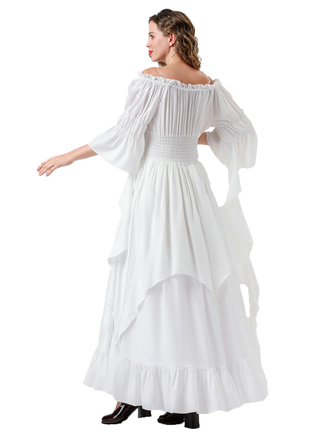 Retro women's dress teemdrop