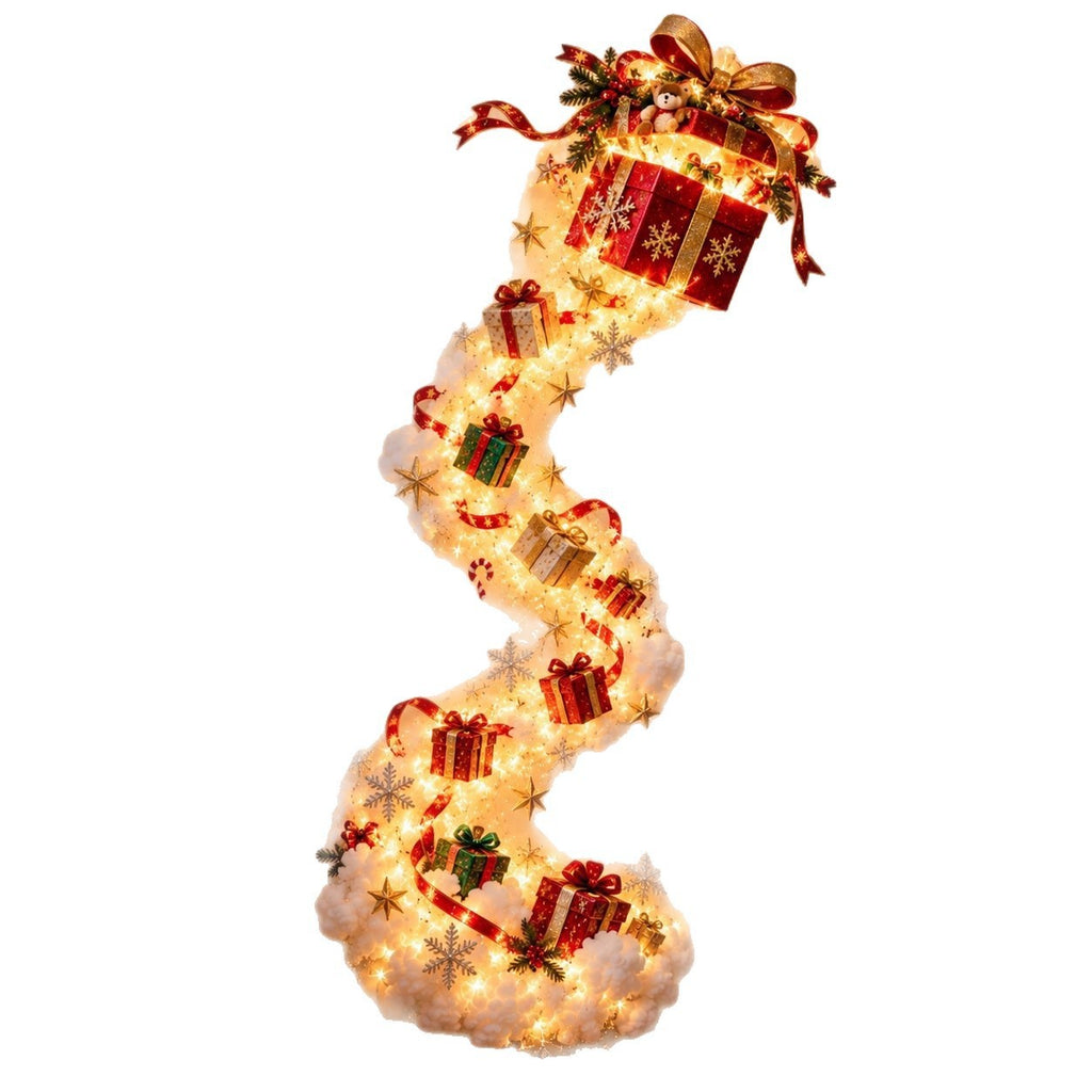 DIY Christmas Magic Trail LED Wall Light