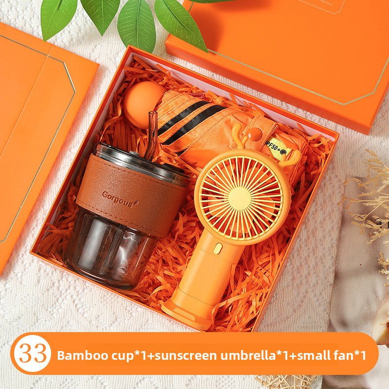 Ceramic Business Gift Box Set Combination