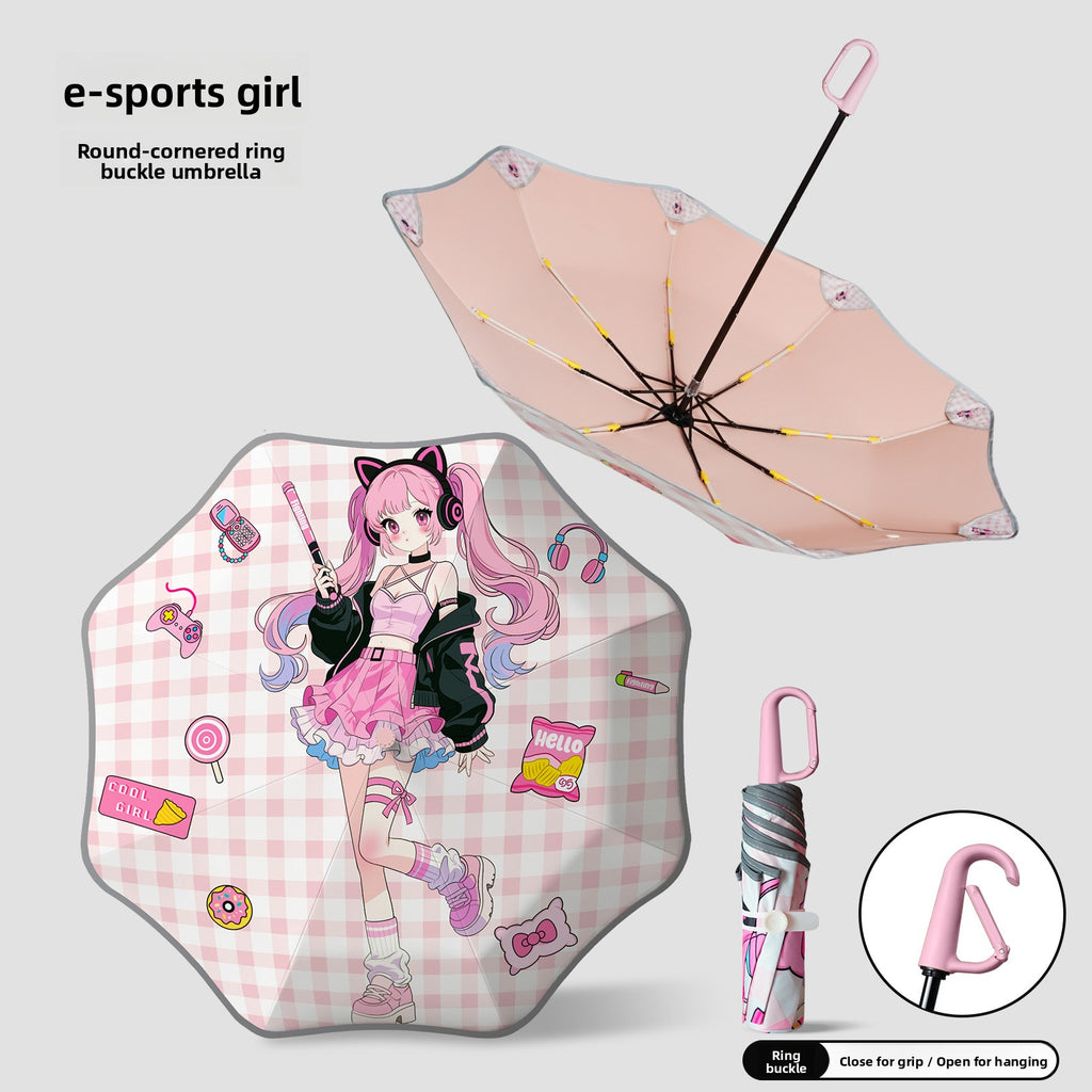 Childrens Umbrella with Safety Design