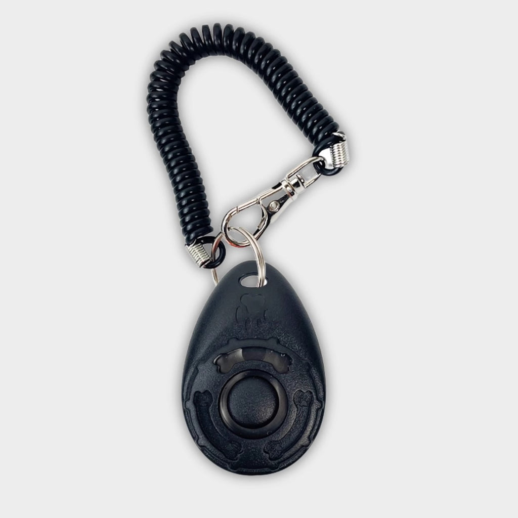 Pet Training Clicker with Wristband and Keychain teemdrop