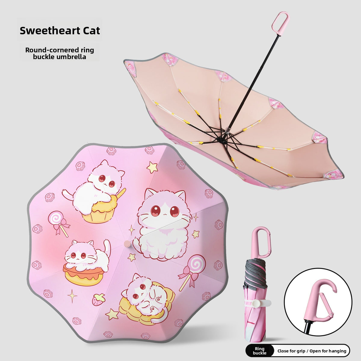 Childrens Umbrella with Safety Design