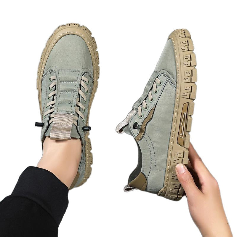 Men's Breathable Ice Silk Slip-On Casual Sneakers teemdrop