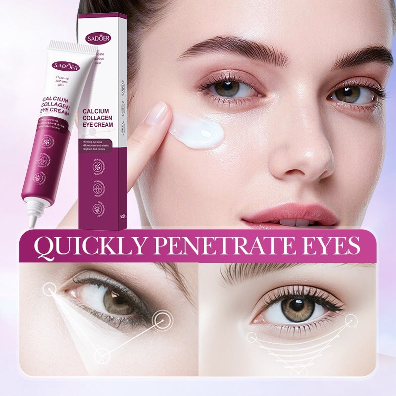 Calcium Collagen Moisturizing Eye Cream with Vitamin B5 teemdrop