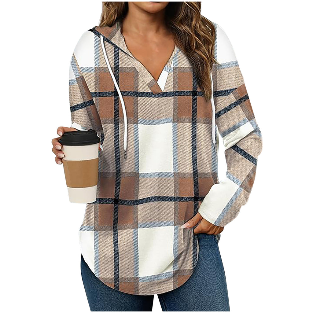 Winter and autumn hooded pullover sweater