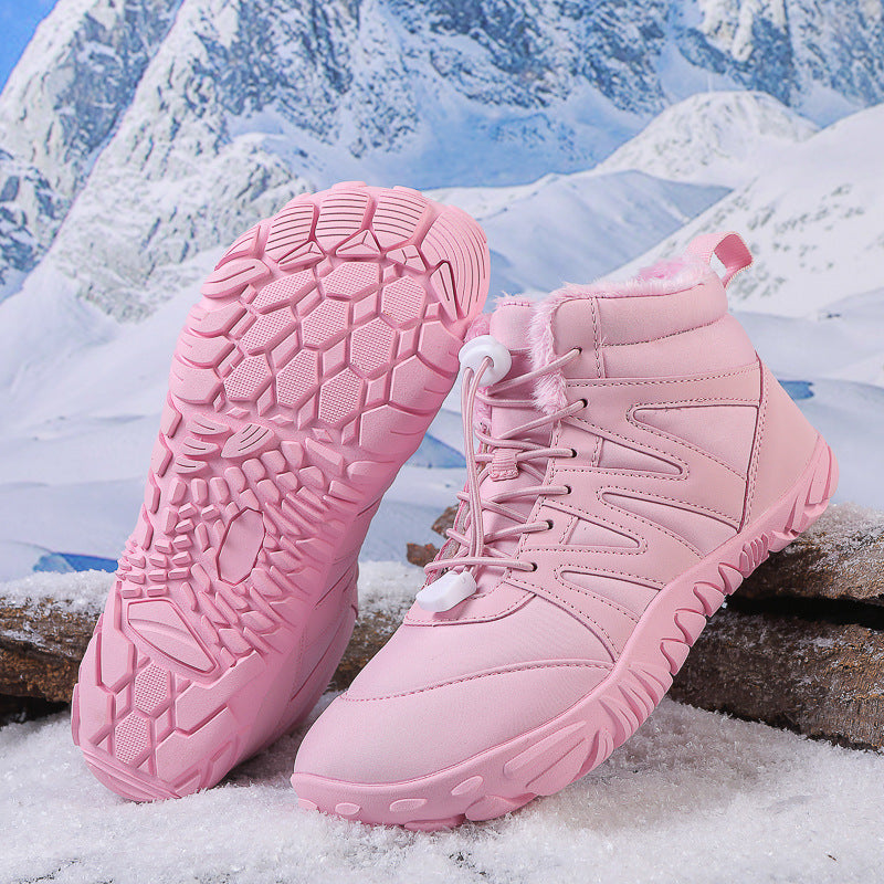 Men's snow boots with insulation padding teemdrop