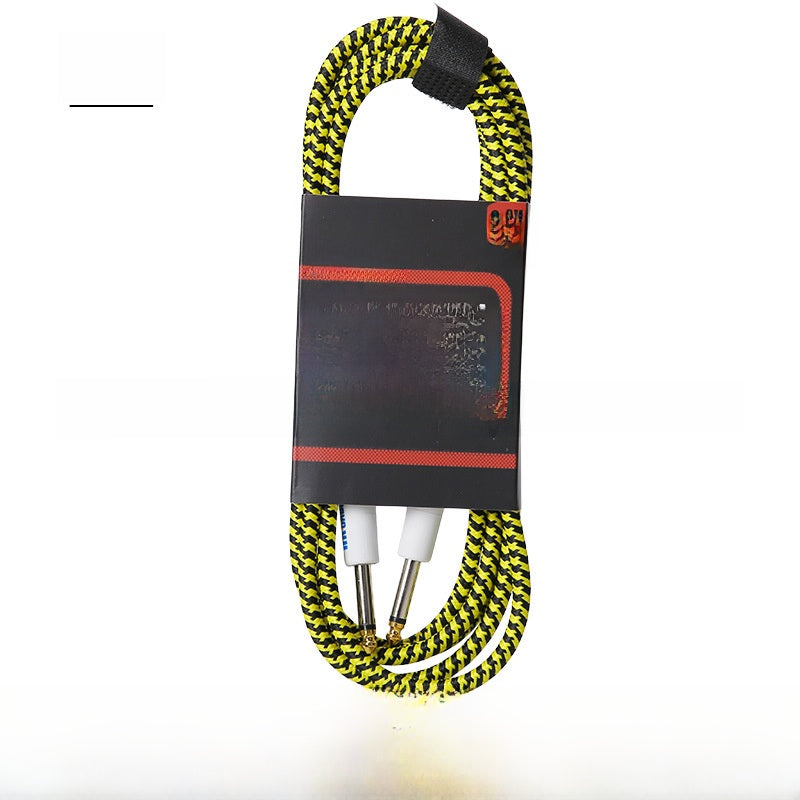 Braided Noise Reduction Guitar Instrument Cable