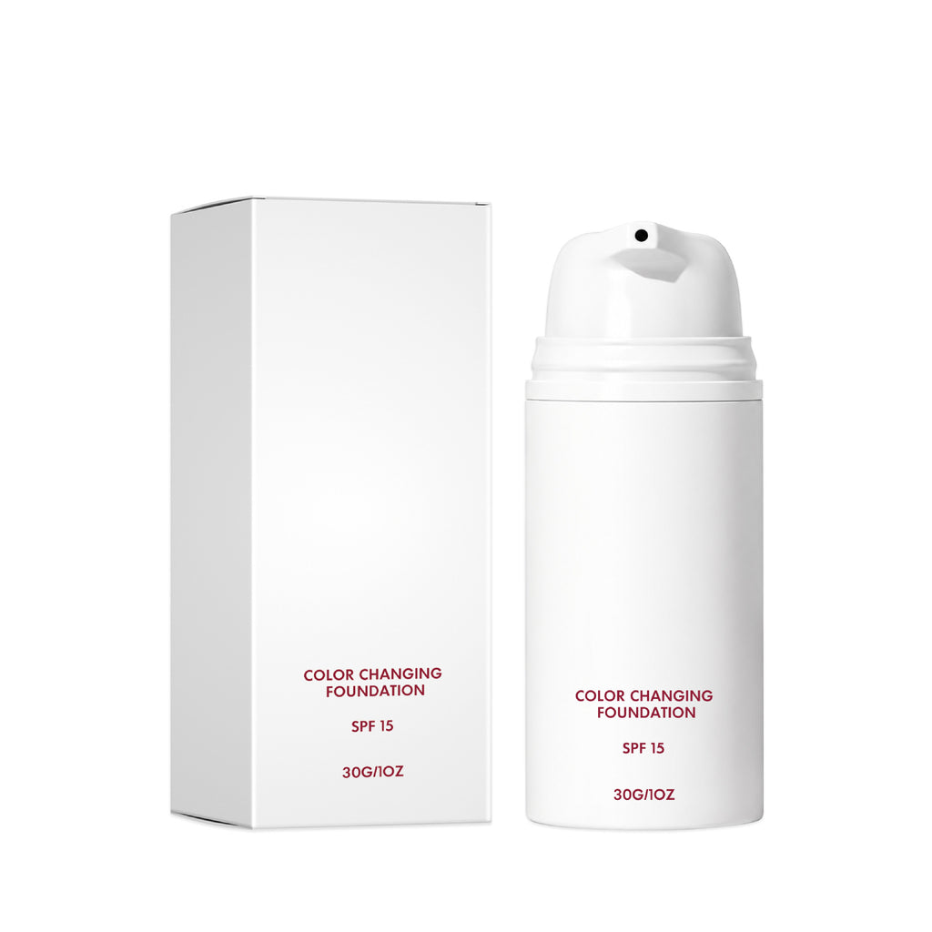 Natural Color Temperature-Adjusting Foundation Liquid