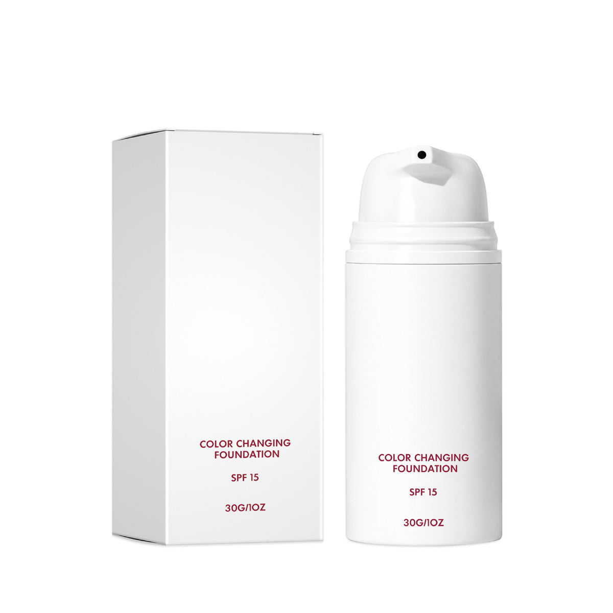 Natural Color Temperature-Adjusting Foundation Liquid