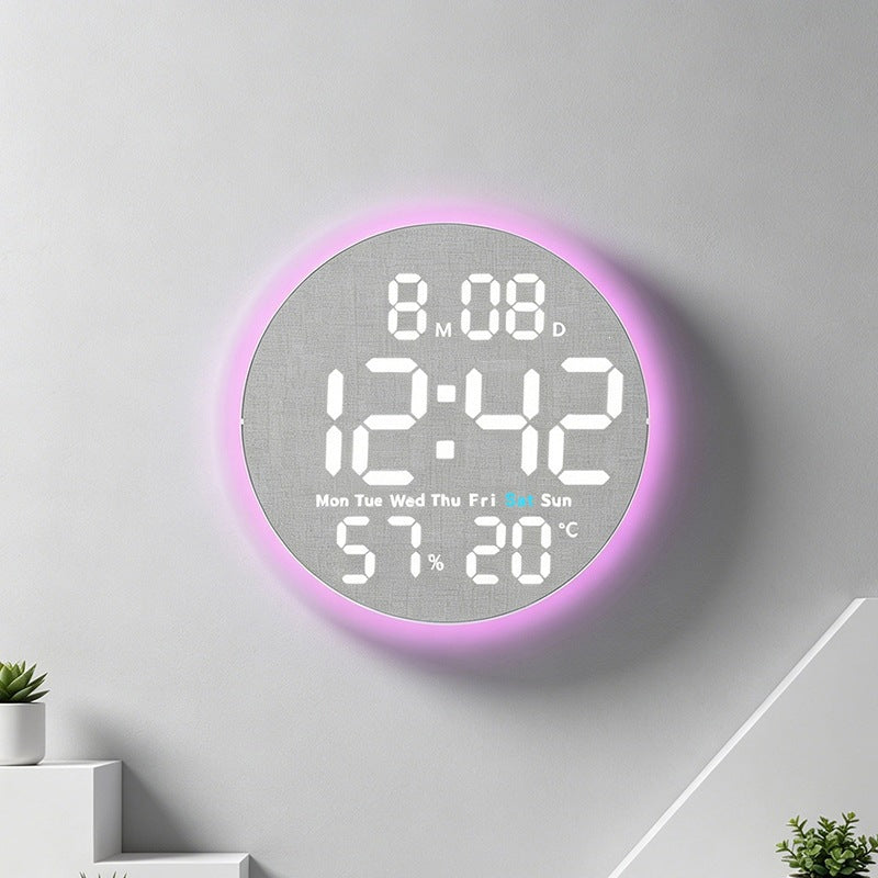 LED Digital Wall Clock teemdrop