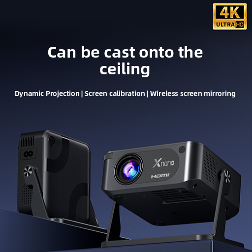 Ultra-high-definition 4K home wireless screen projection portable mini projector