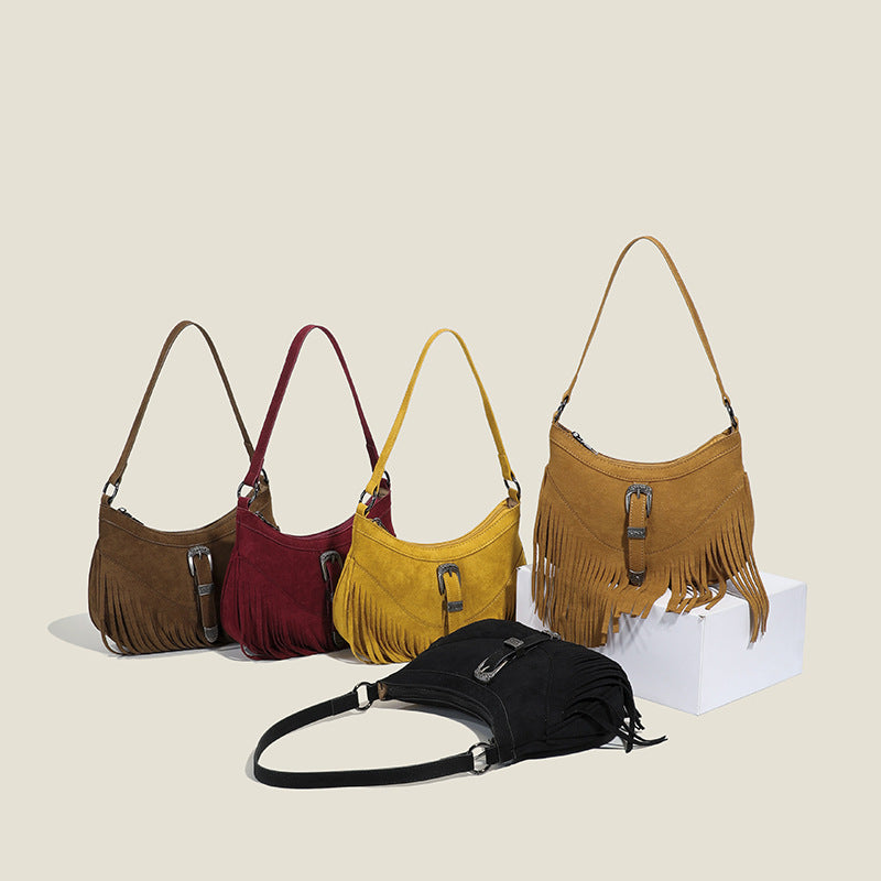 Bohemian tassel handbag