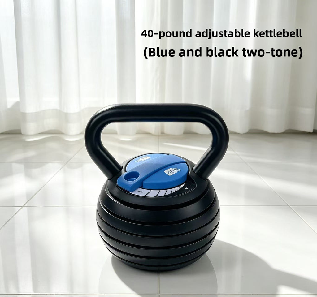 Solid hand-held kettlebell