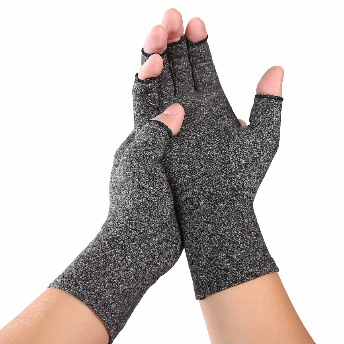 Fingerless Compression Gloves for Sports and Joint Care