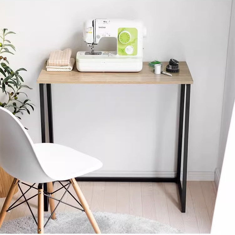 Foldable Metal Laptop Desk Home Office Adjustable Portable Writing Table