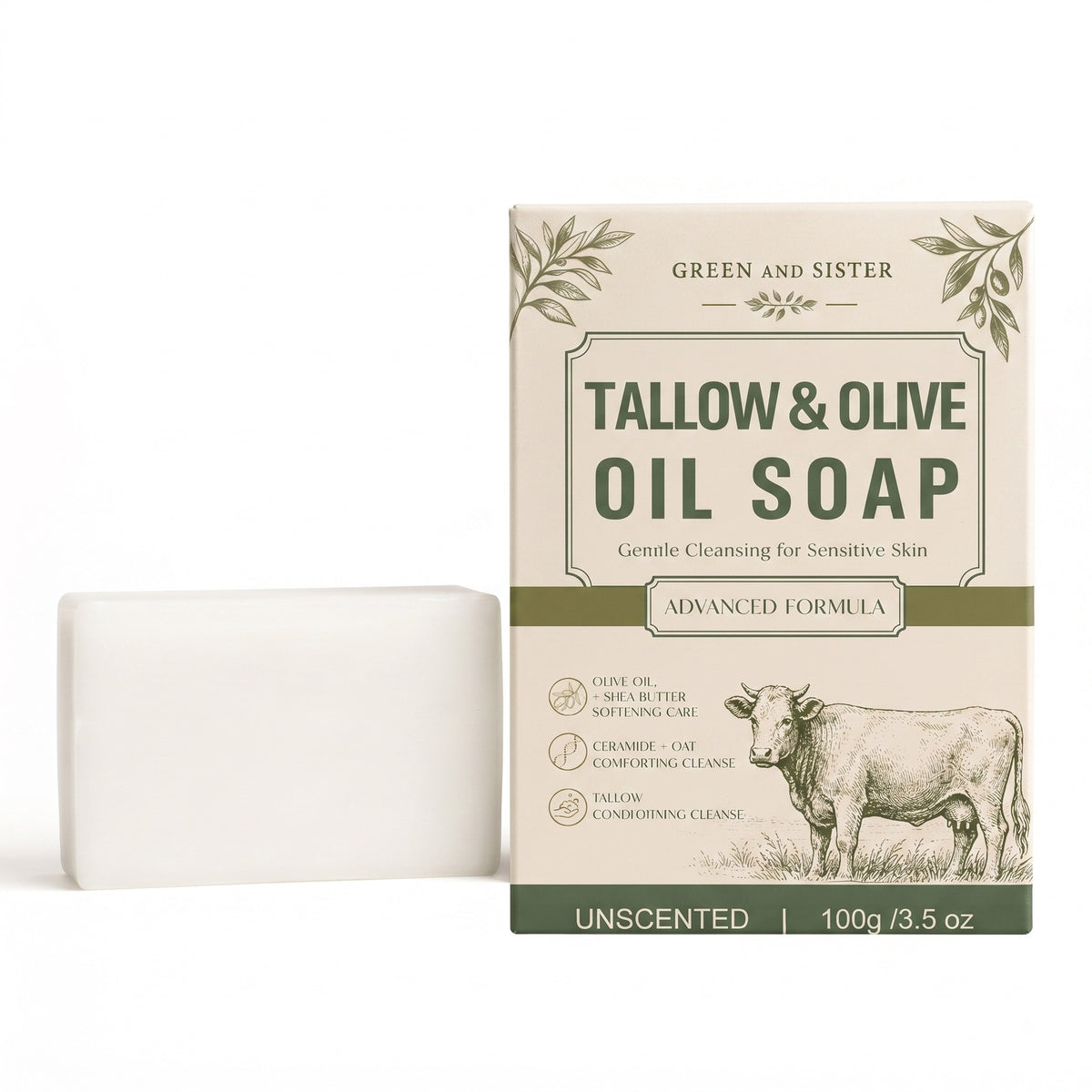 Natural Beeswax Honey Moisturizing Bath Soap
