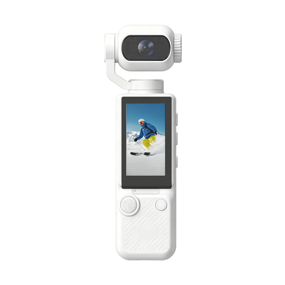 Pocket Action Camera with Rotating Screen WiFi 2.0 LCD Dual Anti-Shake Handheld Recorder teemdrop
