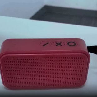 Portable Wireless Bluetooth 5.3 Speaker with Lanyard Hands-Free Call TWS Function teemdrop