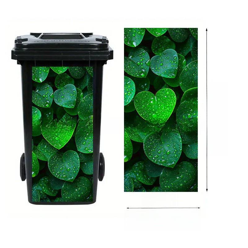 Self-Adhesive Waterproof Vinyl Trash Can Sticker teemdrop