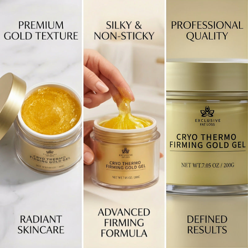 Gold Infused Cryo Thermo Firming and Shaping Gel