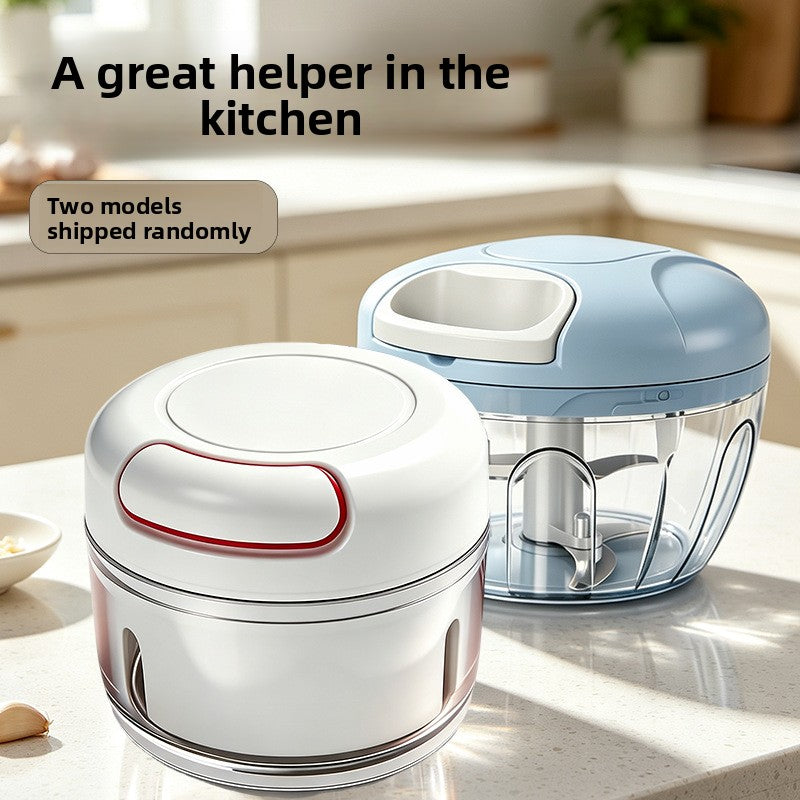 Small three-blade garlic extractor