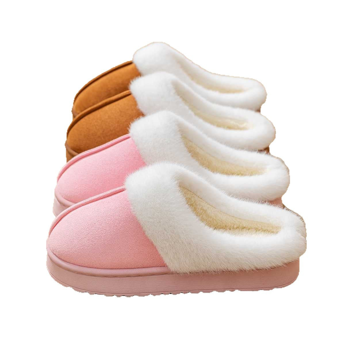 Cloud-like cotton slippers teemdrop